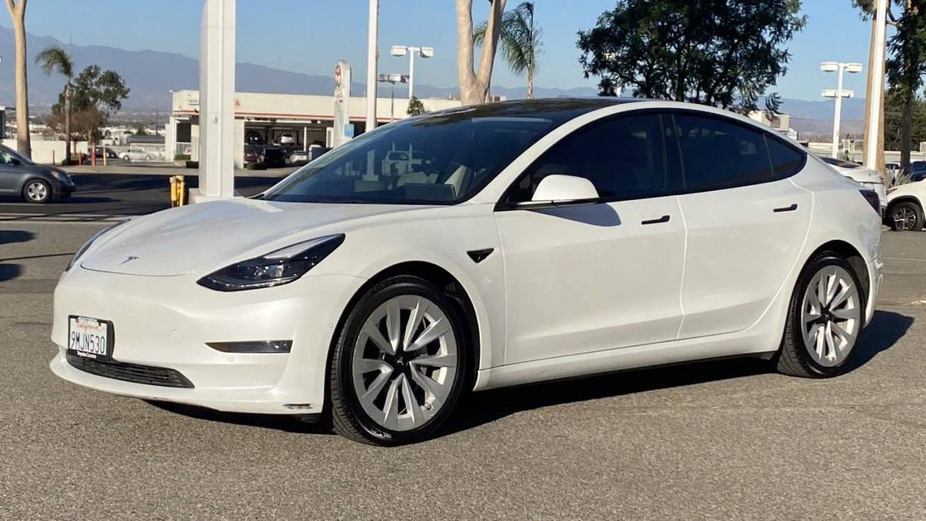 TESLA MODEL 3 2022 5YJ3E1EB5NF187498 image